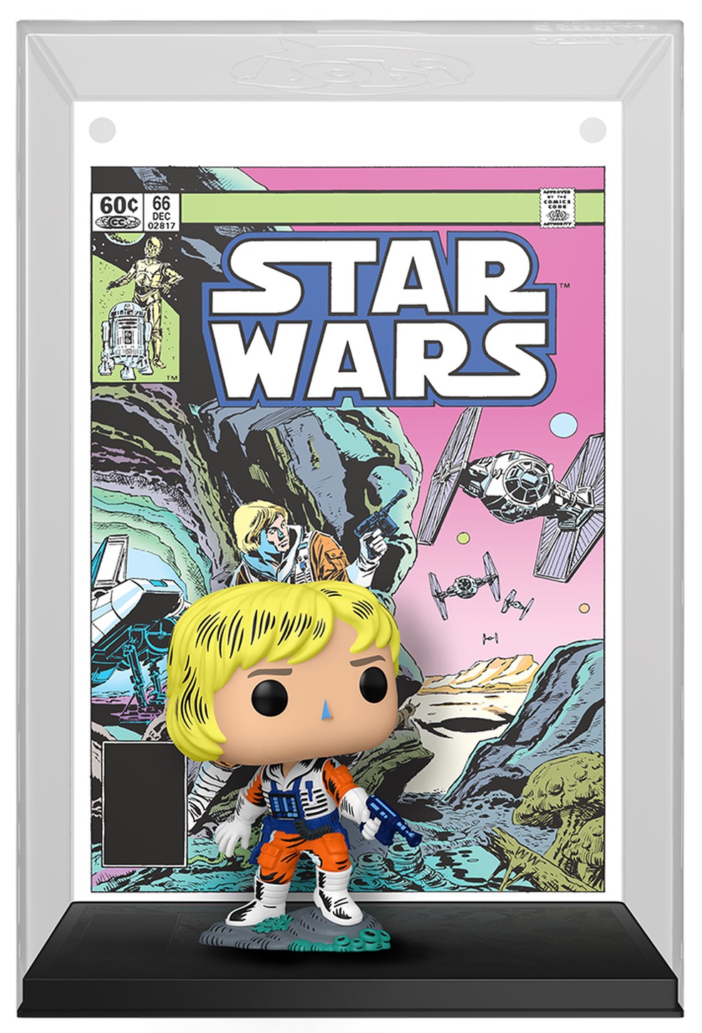 Figură  Funko POP! Comic Cover Movies: Star Wars - Luke Skywalker #07
