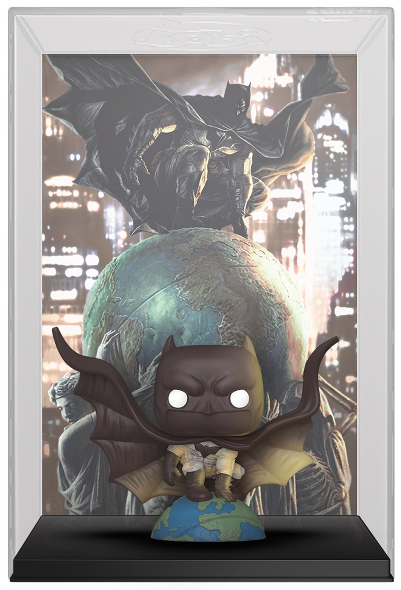 Figurină Funko POP! Comic Covers: Batman - Batman (The World) #17