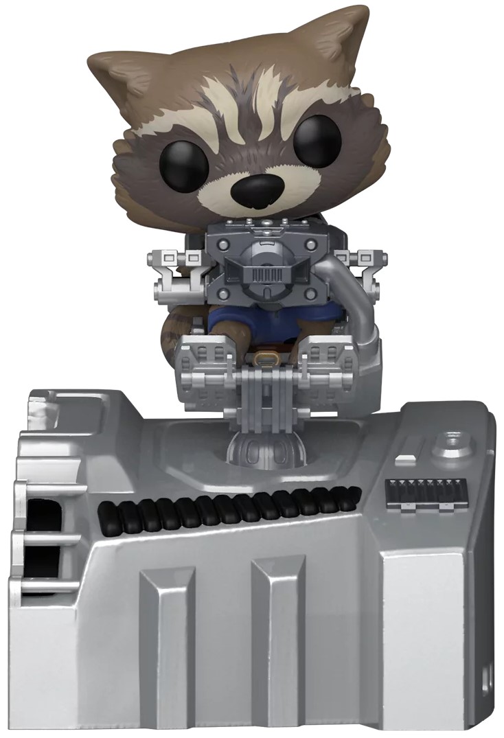Figurină Funko POP! Deluxe: Avengers - Guardians' Ship: Rocket (Special Edition) #1025