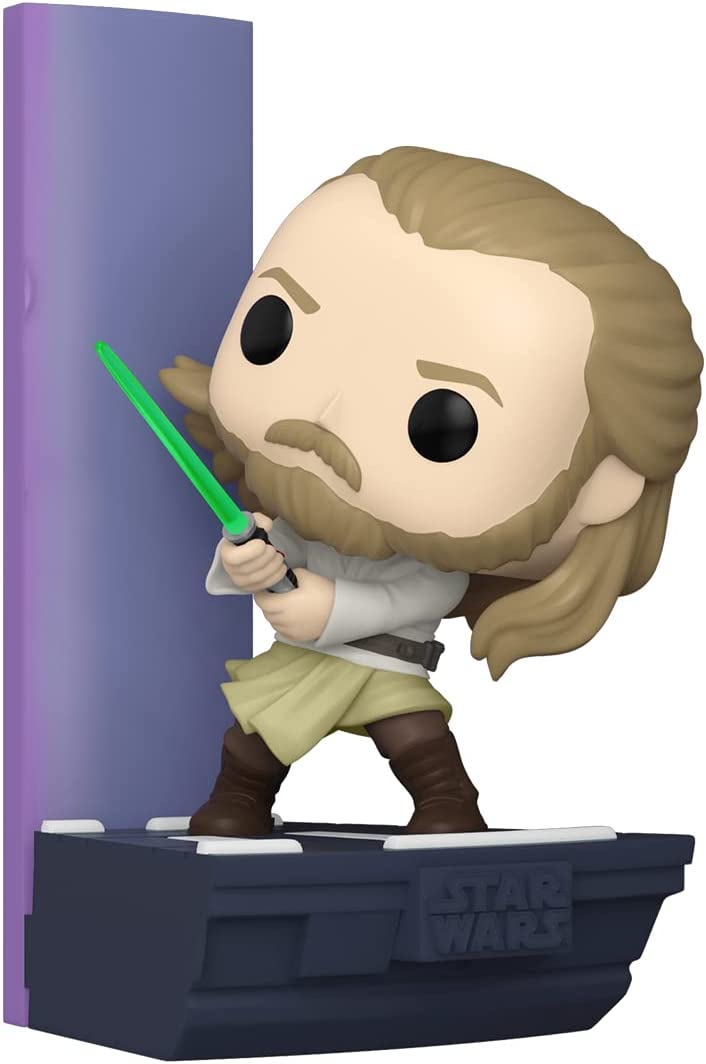Figurina Funko POP! Deluxe: Star Wars - Duel Of The Fates: Qui-Gon