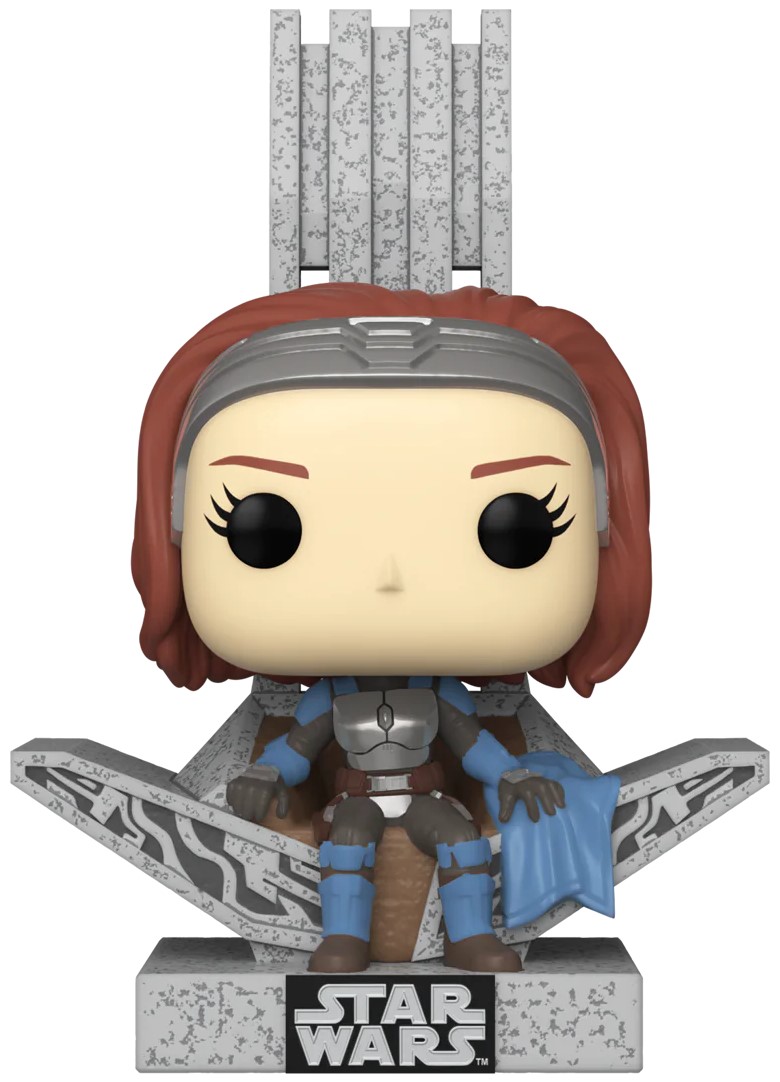 Figurină Funko POP! Deluxe: The Mandalorian - Bo-Katan Kryze on the Throne #669