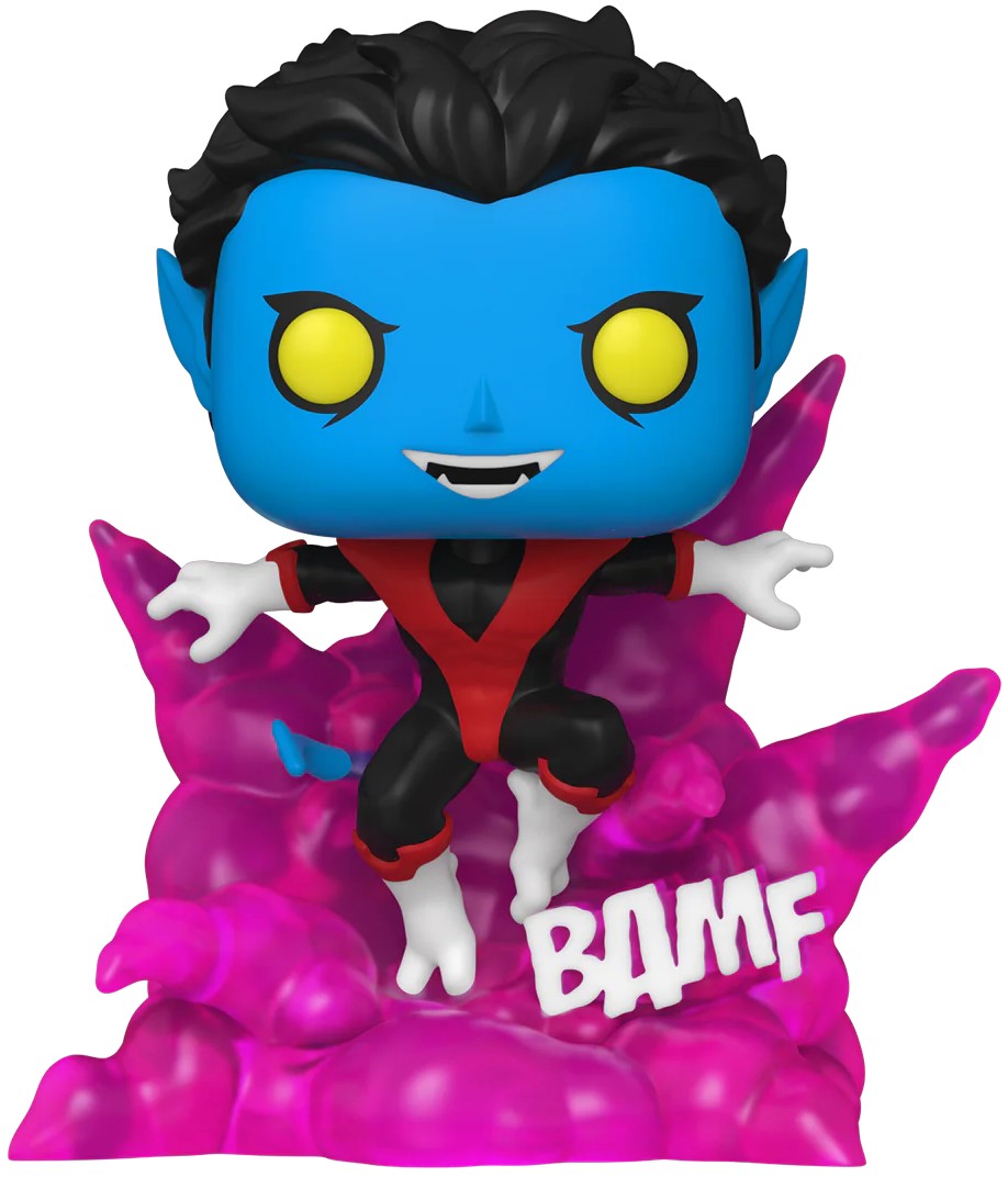 Figurină Funko POP! Deluxe: X-Men - Nightcrawler (Glows in the Dark) (PX Previews Exclusive) #1124