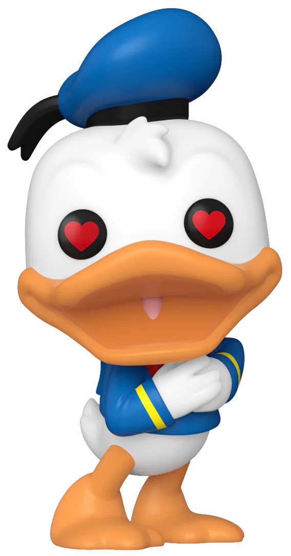 Figurină Funko POP! Disney: Donald Duck 90th - Donald Duck with Heart Eyes #1445