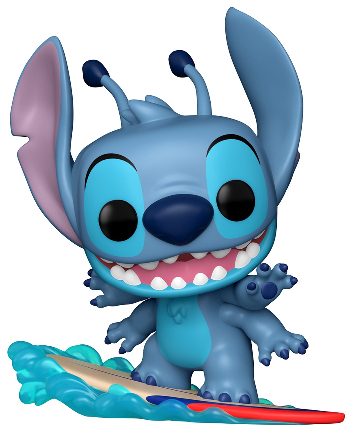 Figurină  Funko POP! Disney: Lilo and Stitch - Stitch on Surfboard (Convention Special Edition) #1594