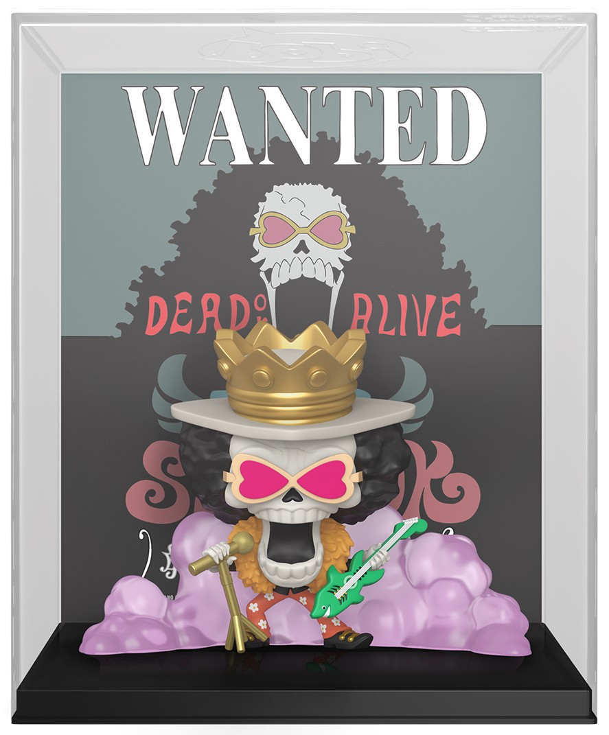 Figură Funko POP! Game Cover: One Piece - Brook (Wanted) (Special Edition) #2220