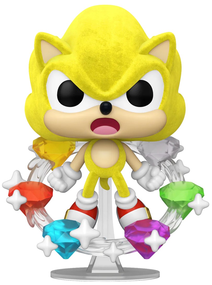 Figurină Funko POP! Games: Sonic the Hedgehog - Super Sonic with