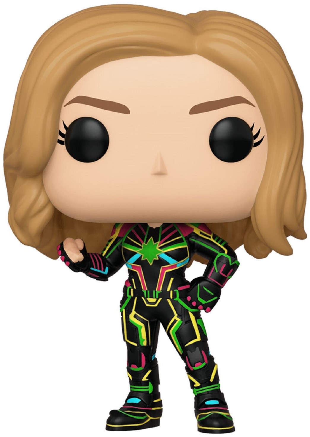 Figurină Funko POP! Marvel: Captain Marvel - Captain Marvel (Glows in the Dark) (Special Edition) #516