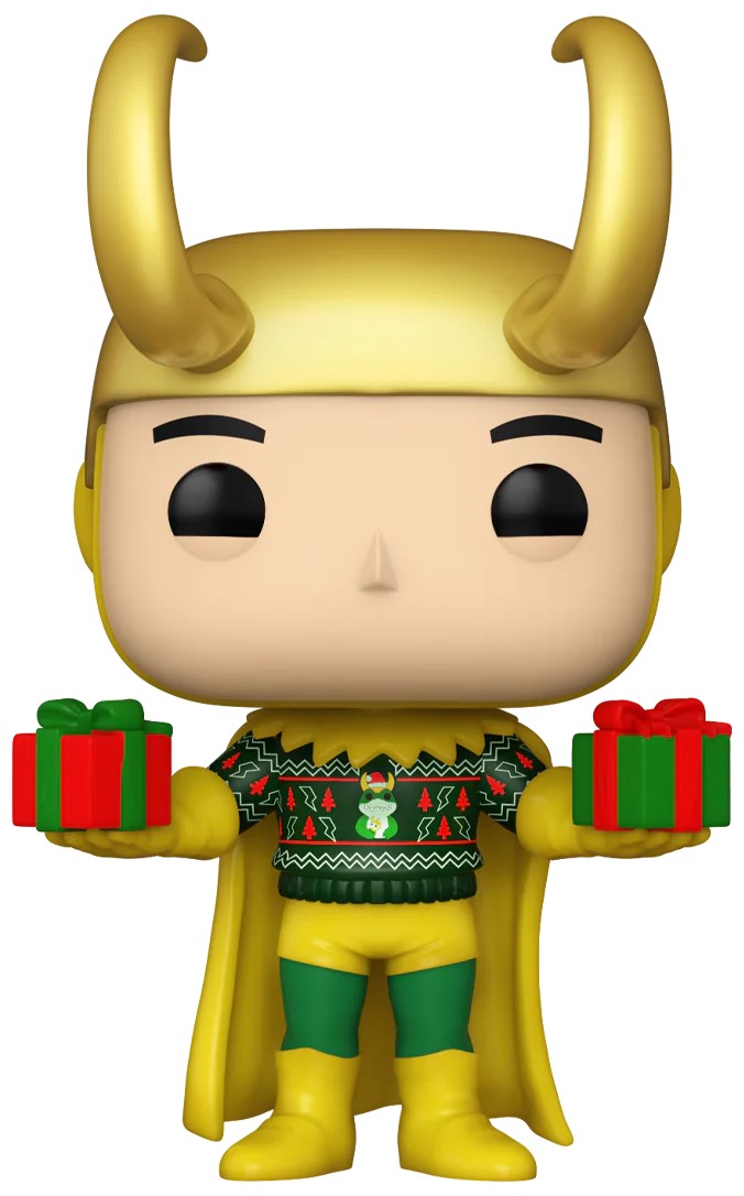 Figurina Funko POP! Marvel: Holiday - Loki (Metallic) (Special Edition) #1322