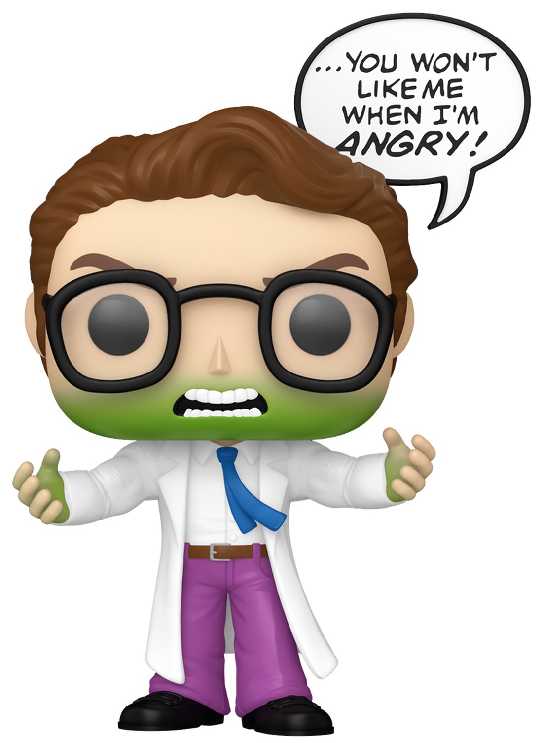 Figurină Funko POP! Marvel: Hulk - Bruce Banner (Don't Make me Angry) #1417