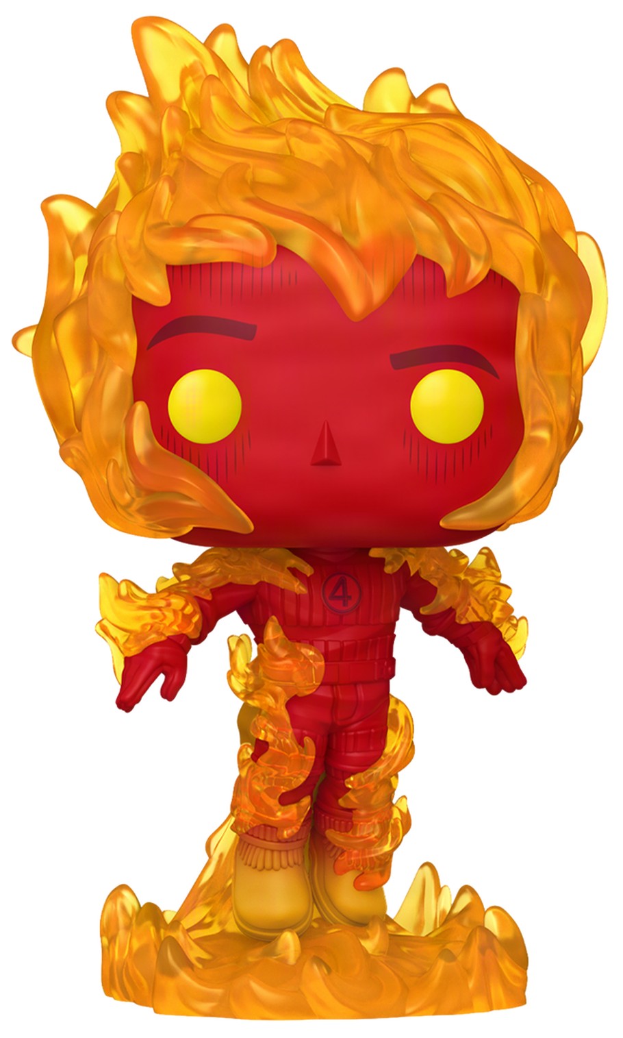 Figurină Funko POP! Marvel: The Fantastic 4 (First Steps) - Human Torch #1517