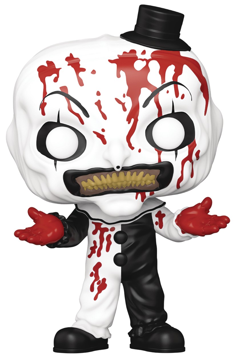 Funko POP 18+α体セット(バラ売り不可):プロテクター付き Figură Funko POP! Movies: Damien Leone's Terrifier - Art the Clown