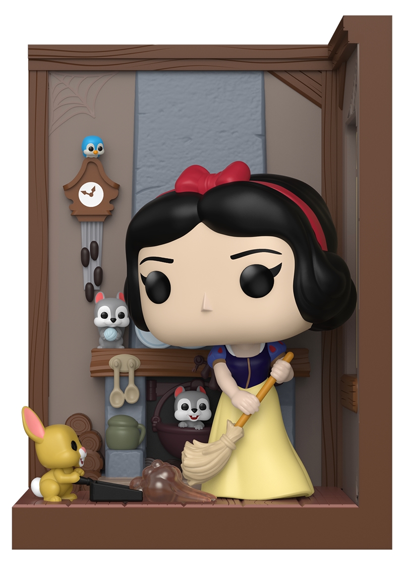 Figurină Funko POP! Nooks: Disney Princess - Snow White in Cottage