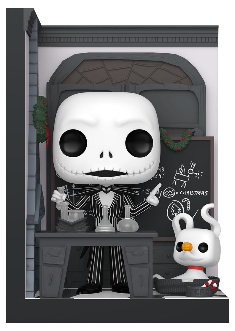 Figurină Funko POP! Nooks: The Nightmare Before Christmas - Jack Skellington in Jack's Room