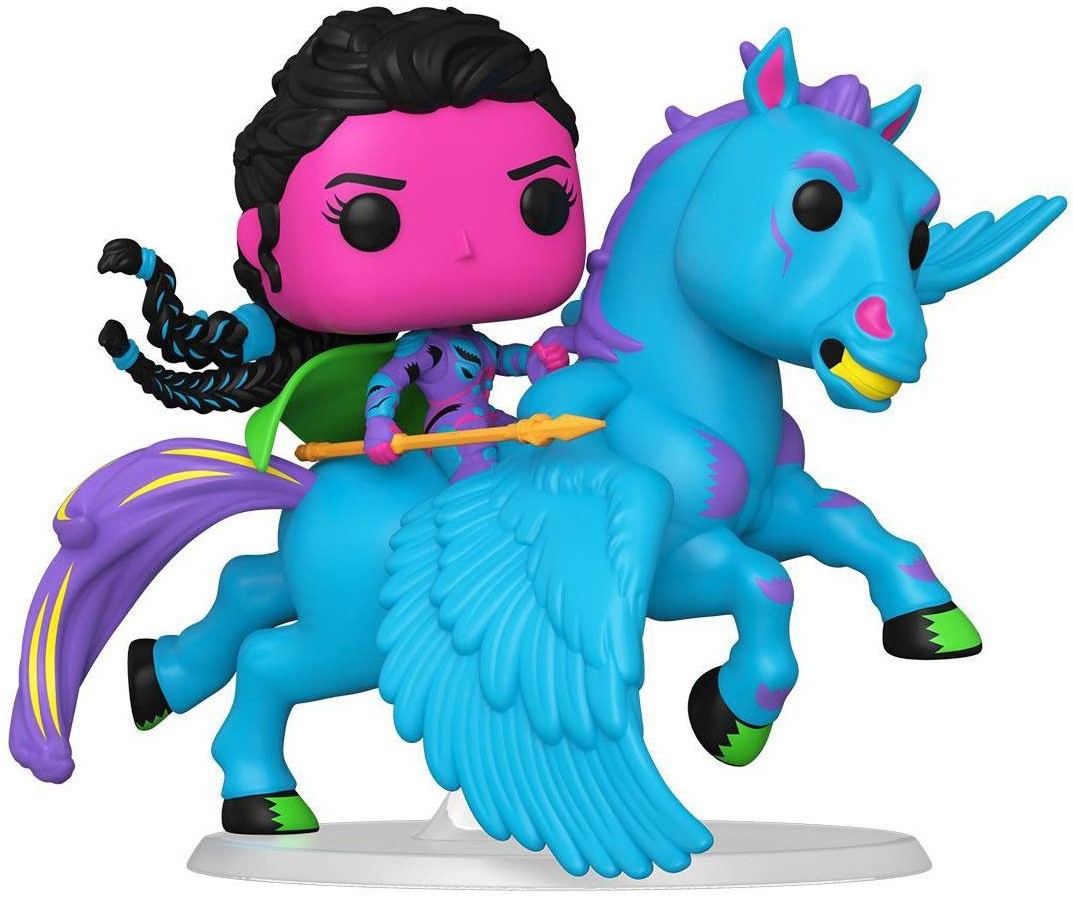 Figurină Funko POP! Rides: Avengers - Valkyrie's Flight (Blacklight) (Special Edition) #86