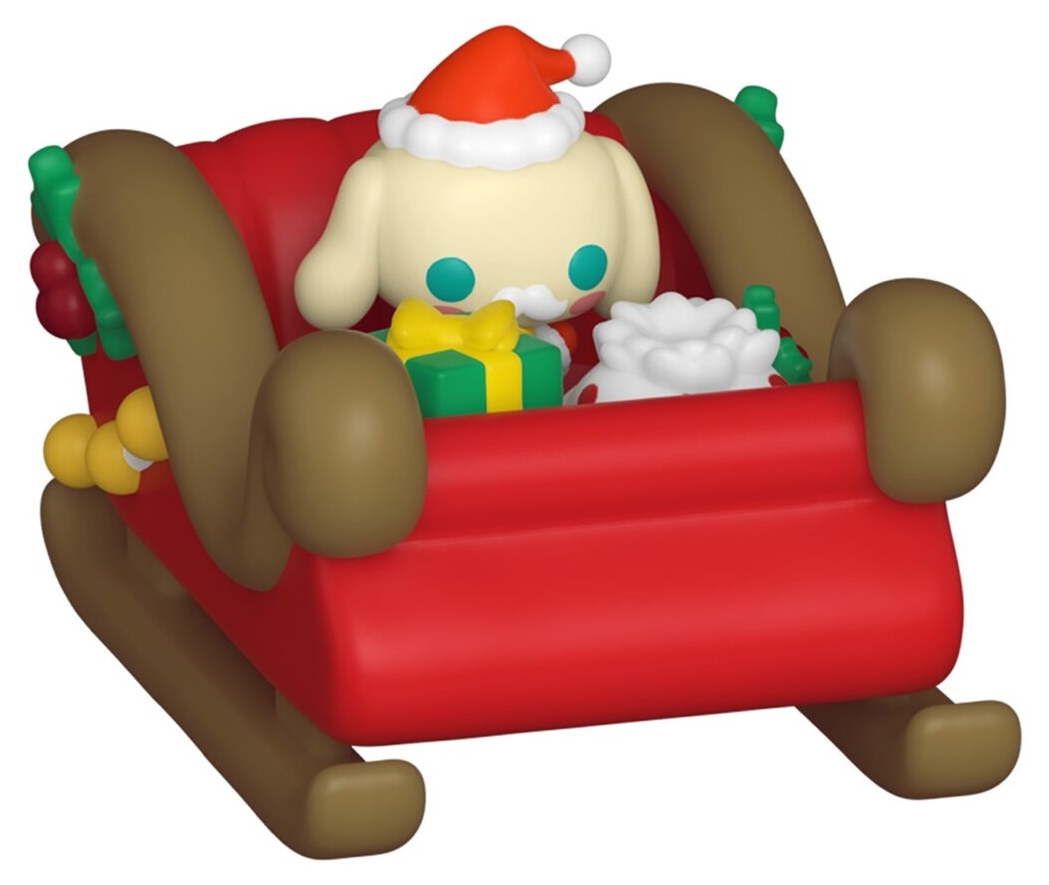 Figurină Funko POP! Rides: Hello Kitty And Friends (Holiday) - Cinnamoroll & Sleigh
