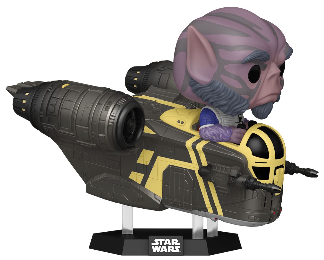 Figura Funko POP! Rides: Star Wars - Zeb Orrelios in The Razor Crest #838