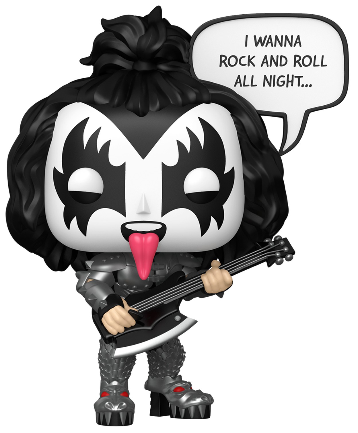 Figurină Funko POP! Rocks: Kiss - The Demon (Rock & Roll All Night) #471