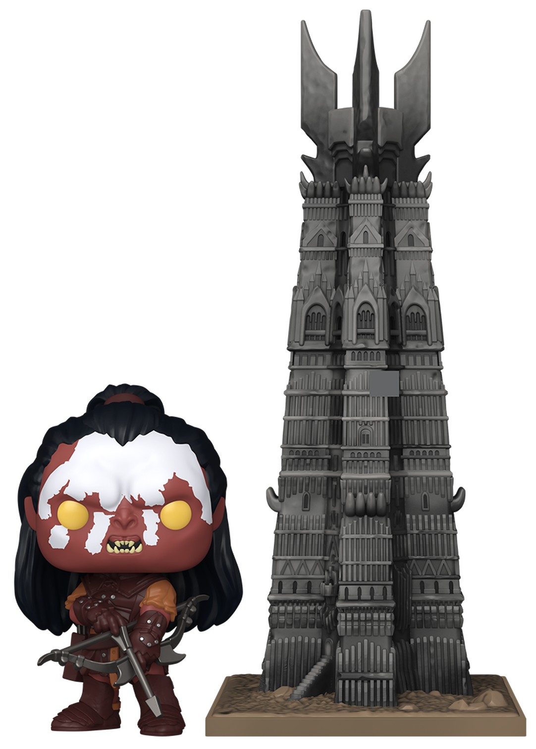 Figurină Funko POP! Town: The Lord of the Rings - Lurtz with Orthanc #02