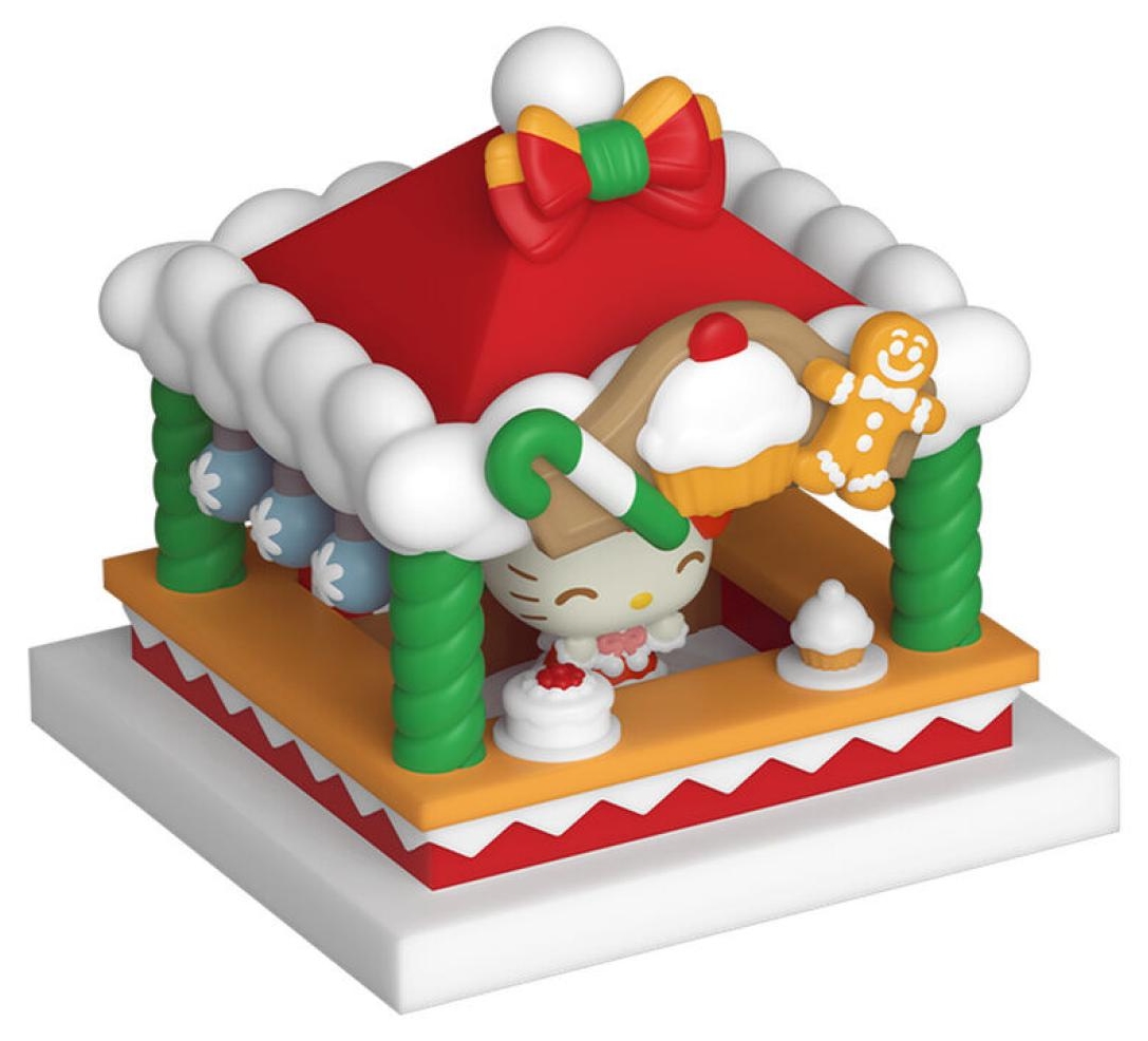 Figurină Funko POP! Towns: Hello Kitty And Friends (Holiday) - Hello Kitty & Merry Market