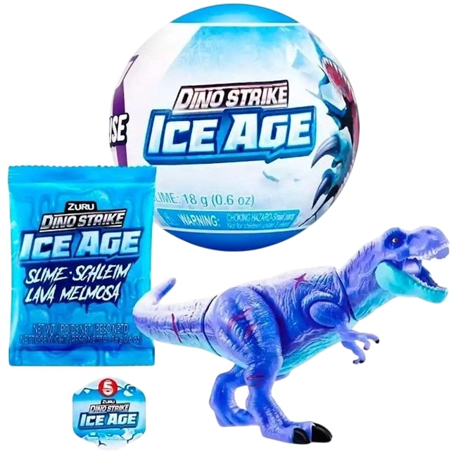 Figurină-surpriză Zuru - Dino Strike Ice Age, sortiment