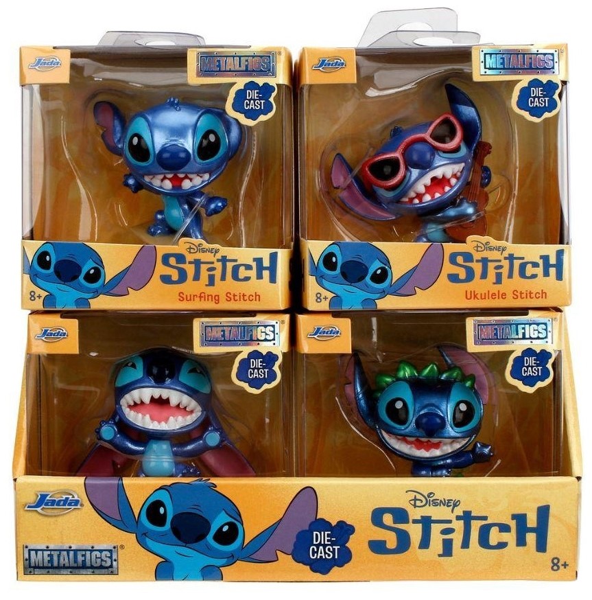Figurină Jada Toys - Stitch, 6.5 cm, Wave 2, sortiment