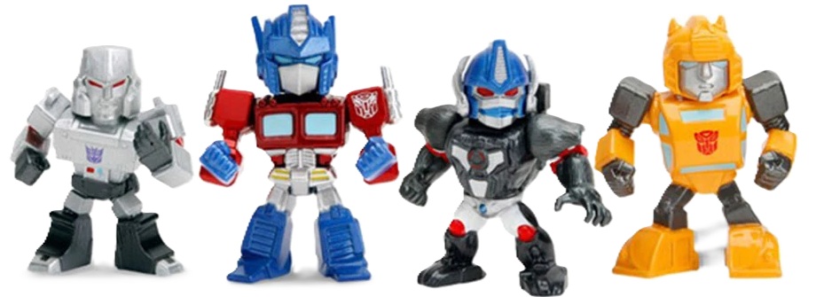 Figurină metalică Jada Toys - Transformers, Wave 1, 6.35 cm, sortiment