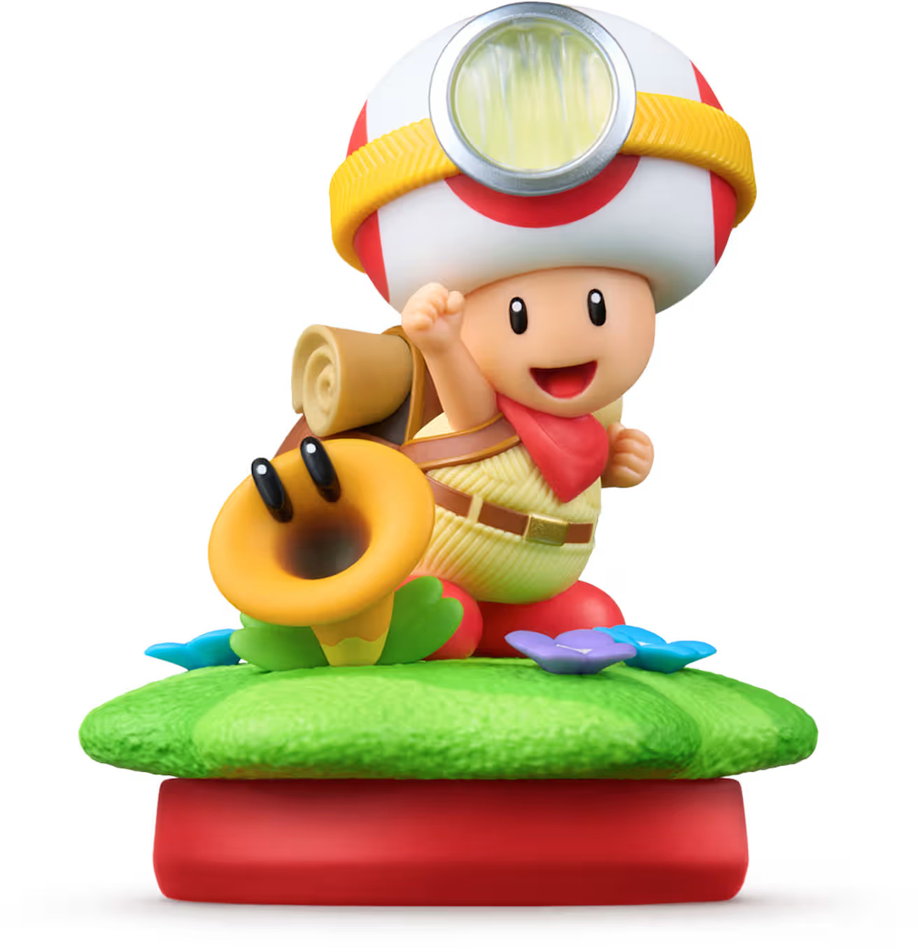 Figură  Nintendo amiibo - Captain Toad &amp; Talking Flower (Super Mario Bros. Wonder)