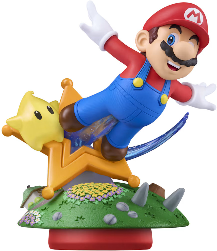 Figurină Nintendo amiibo - Mario și Luma (Super Mario Galaxy)