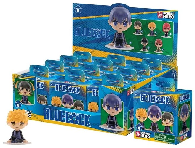 Figurină YuMe Animation: Blue Lock, Bobble Hero Blind Box, sortiment