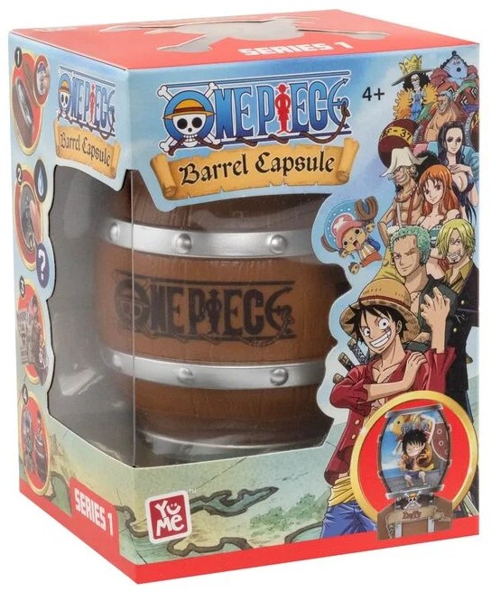 Figurină YuMe Animation: One Piece Barrel Series, sortiment