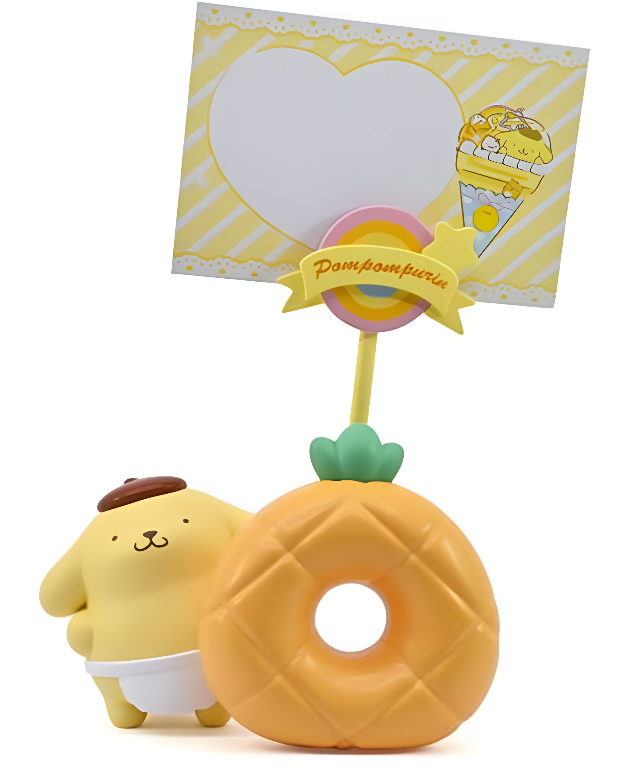 Figurină YuMe Animation: Sanrio - Pompompurin  (Party Time Series)