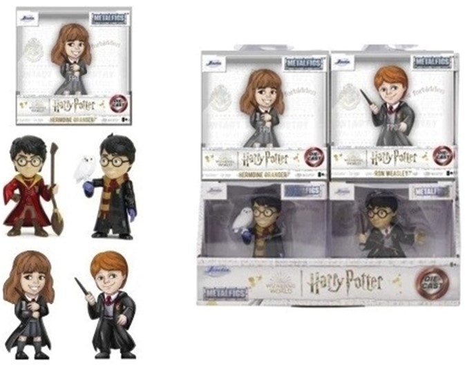Figurină metalică Jada Toys - Harry Potter, Wave 2, 6.35 cm, sortiment
