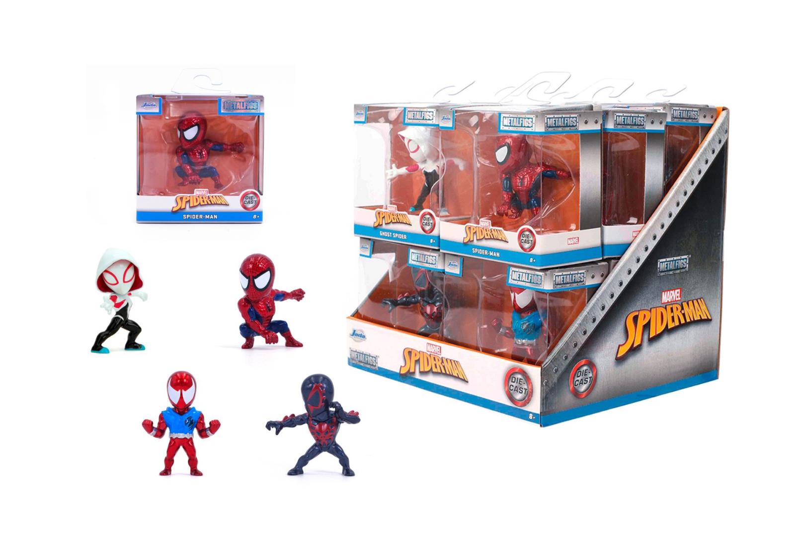 Figurină Jada Toys - Marvel Spider-Verse, 6.35 cm, sortiment
