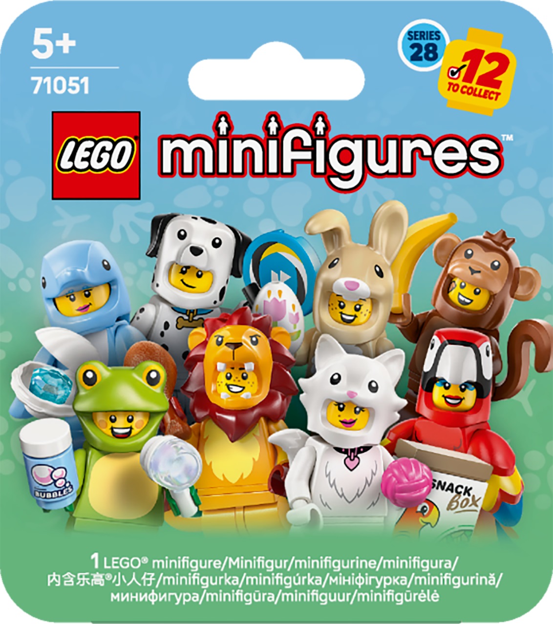 Figurină LEGO Minifigures -Animale, seria 28 (71051), sortiment