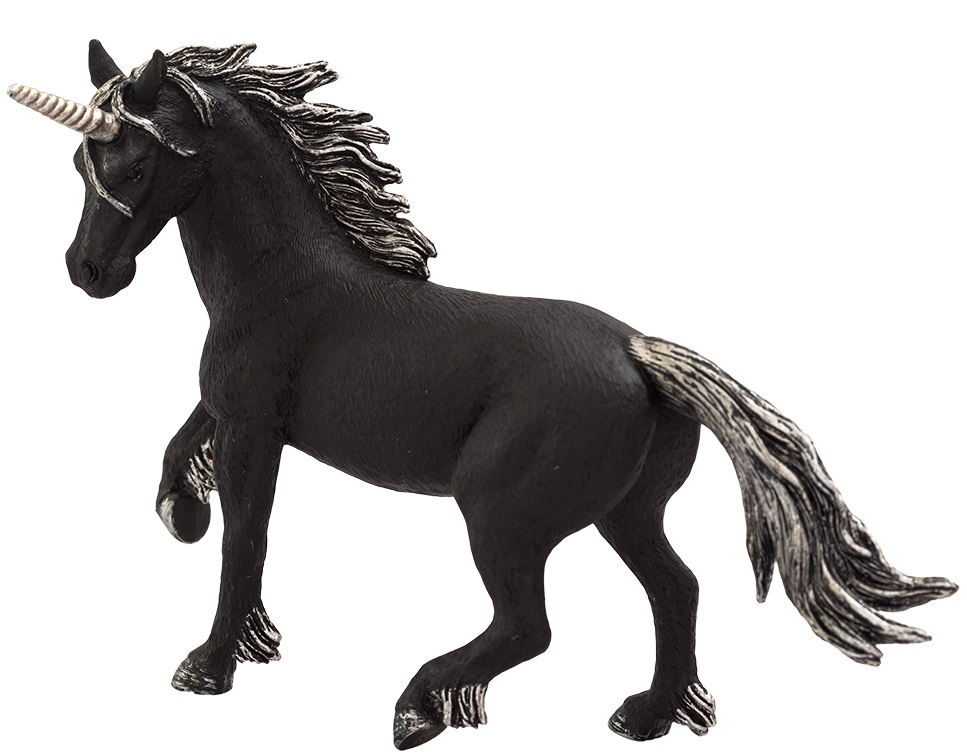 Figurina  Mojo Fantasy&Figurines - Unicorn negru