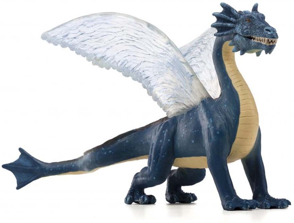 Figurina Mojo Fantasy&Figurines -  Dragon de mare cu maxilarul inferior mobil