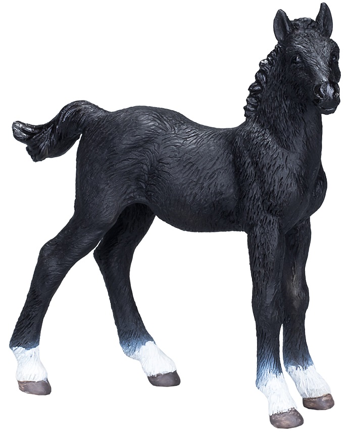 Figurina Mojo Horses - Armasar hanoverian negru