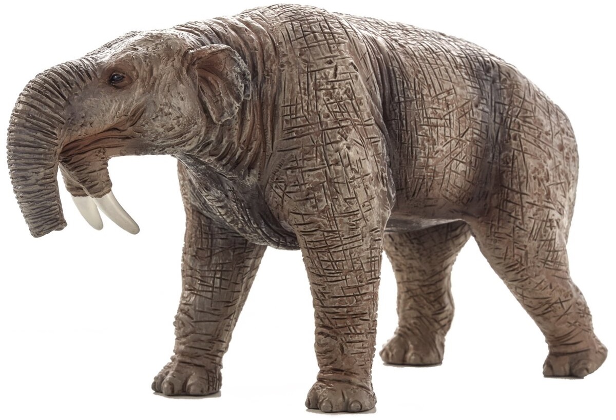 Figurină Mojo Prehistoric life - Dinoterium, un elefant preistoric