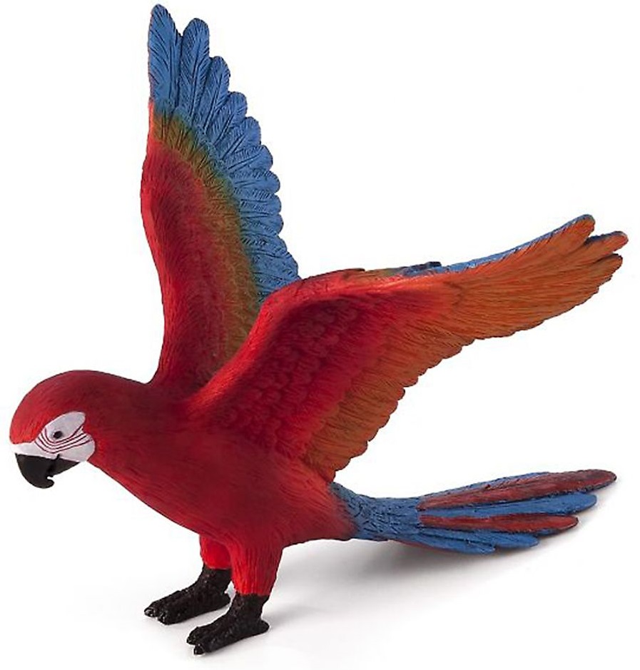 Figurina  Mojo Wildlife - Papagal Ara