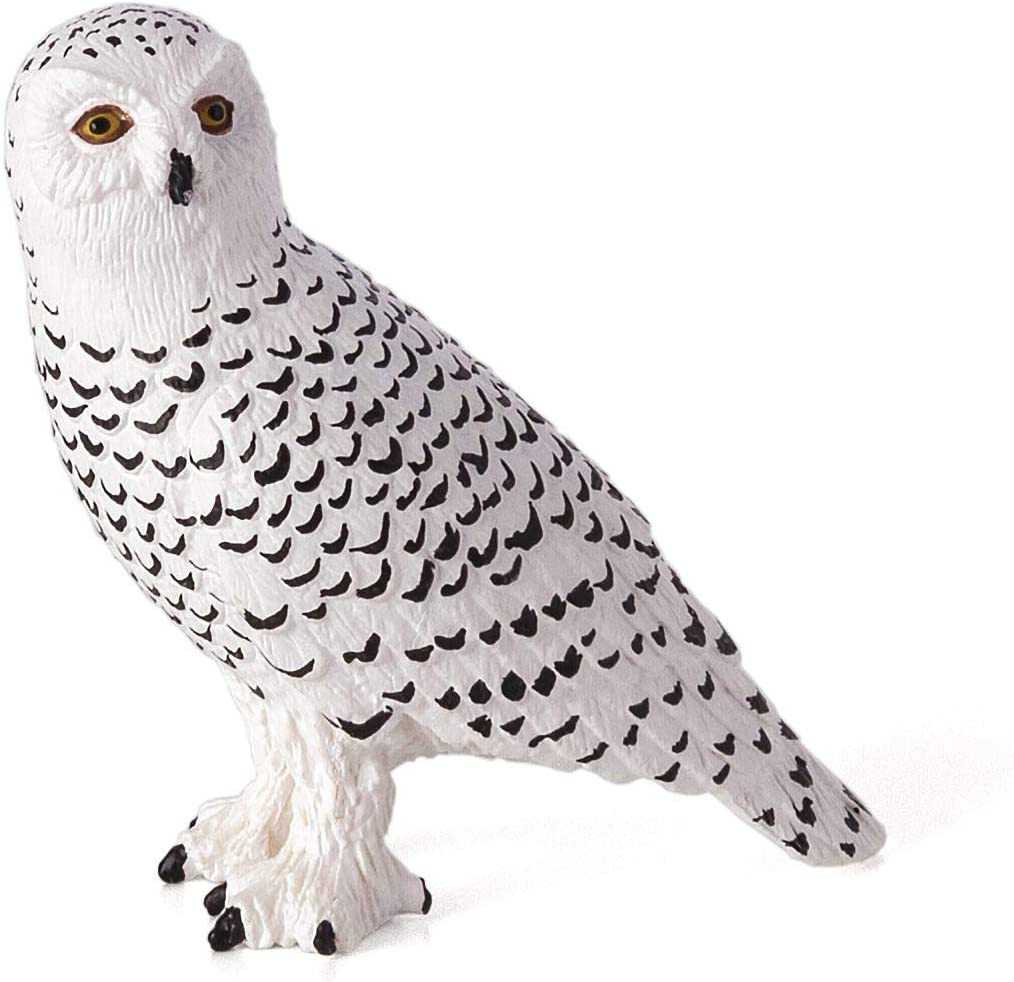 Figurină Mojo Wildlife - Bufniță de zăpadă
