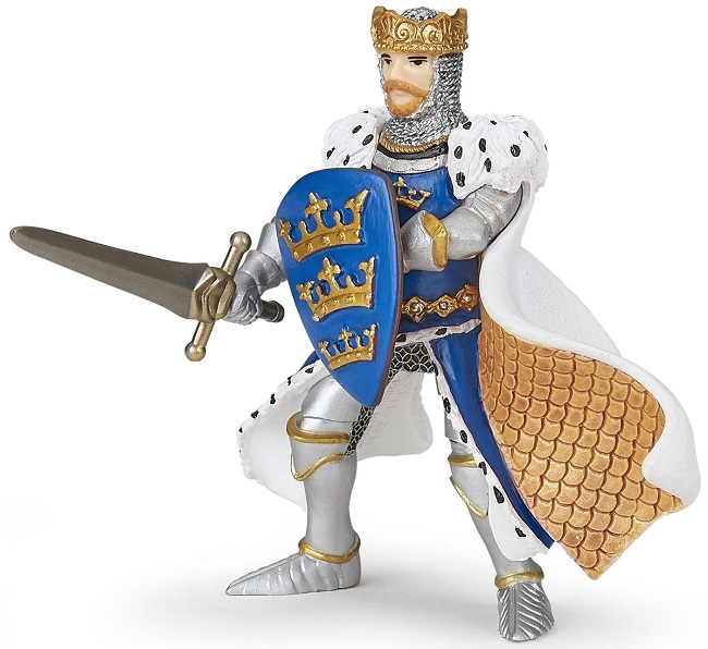 Figurina Papo Fantasy World - Regele Arthur