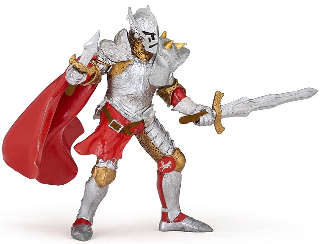 Figurină Papo Fantasy World - Cavaler cu masca de fier