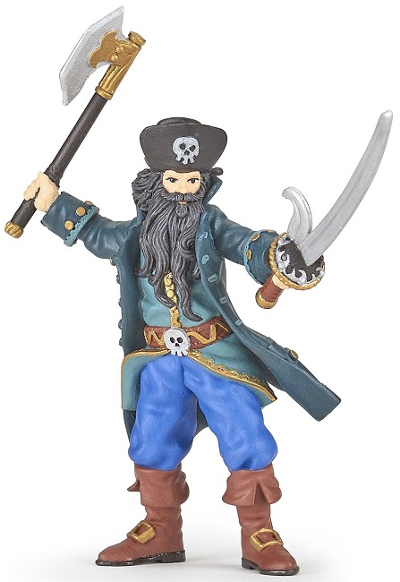 Figurină Papo Pirates and Corsairs - Barba neagra