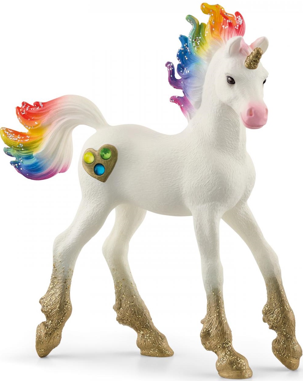 Figurina Schleich Bayala - Unicorn inima colorata - manz