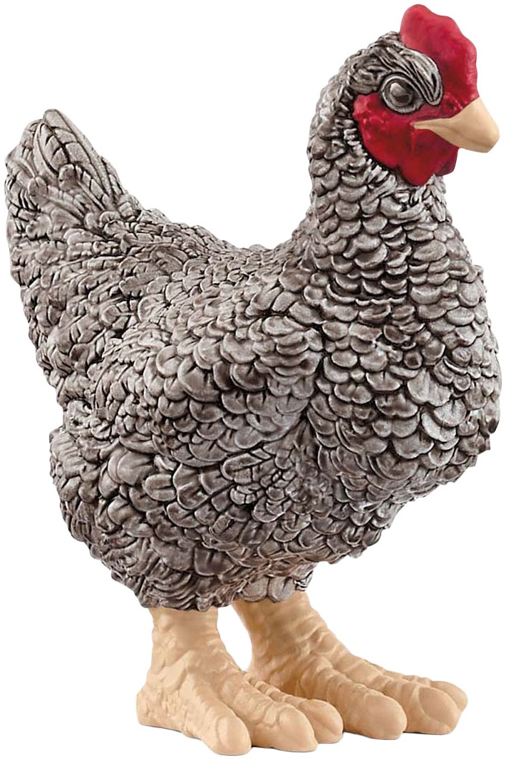 Figurină Schleich Farm World - Pui Plymouth Rock, 6 cm