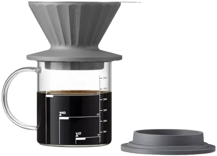 Filtru de cafea BUYDEEM - CD1024, gri