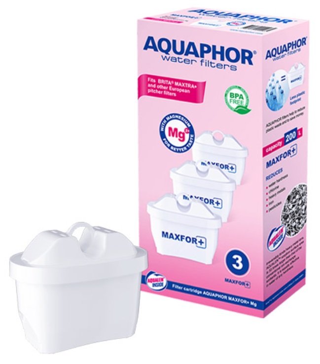 Filtre pentru apă Aquaphor - MAXFOR+ Mg, 3 buc