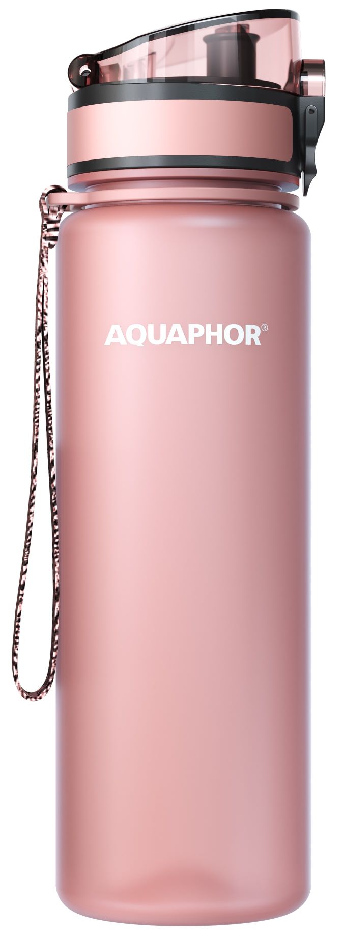 Sticlă de apă filtrantă Aquaphor - City, Filter, 0.5 l, Powder Pink