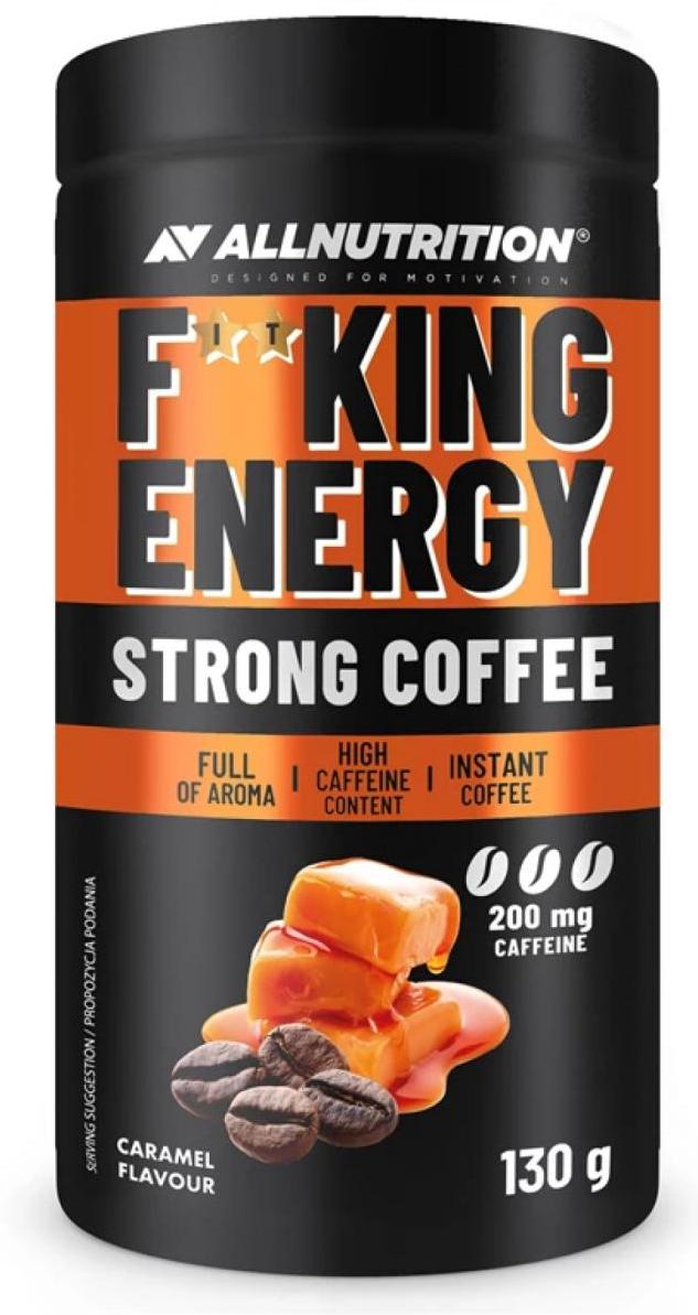 Fitking Energy Strong Coffee, caramel, 130 g, AllNutrition