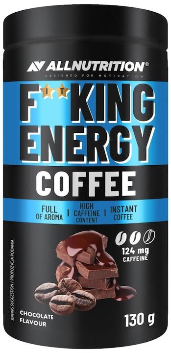 Fitking Energy Strong Coffee, ciocolată, 130 g, AllNutrition